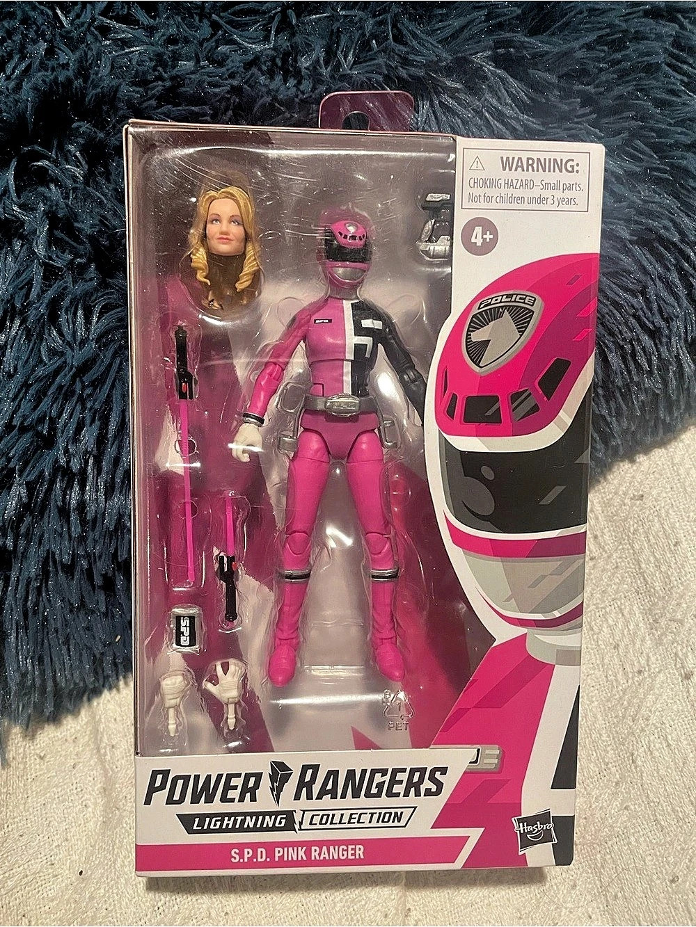 Hasbro Power Rangers Lightning Collection S.P.D. Pink Ranger Pink Ranger Action